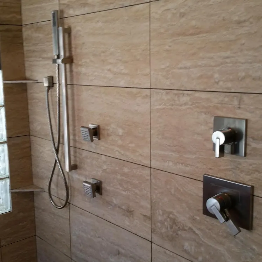 Shower fixture installation for Gas Line Repair in Glenview